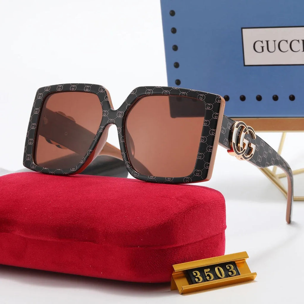 Fashion Letter Print Sunglasses J721151