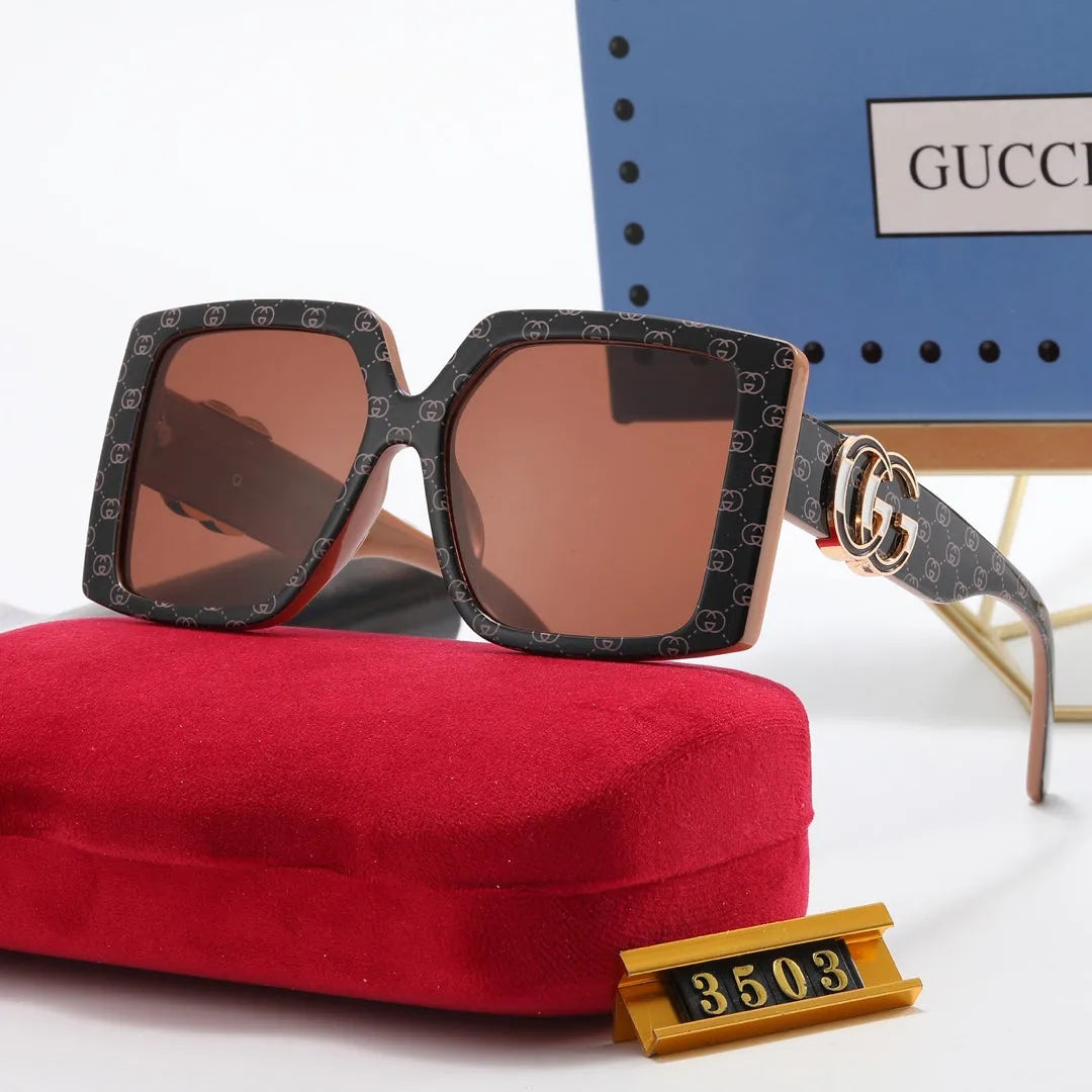 Fashion Letter Print Sunglasses J721151