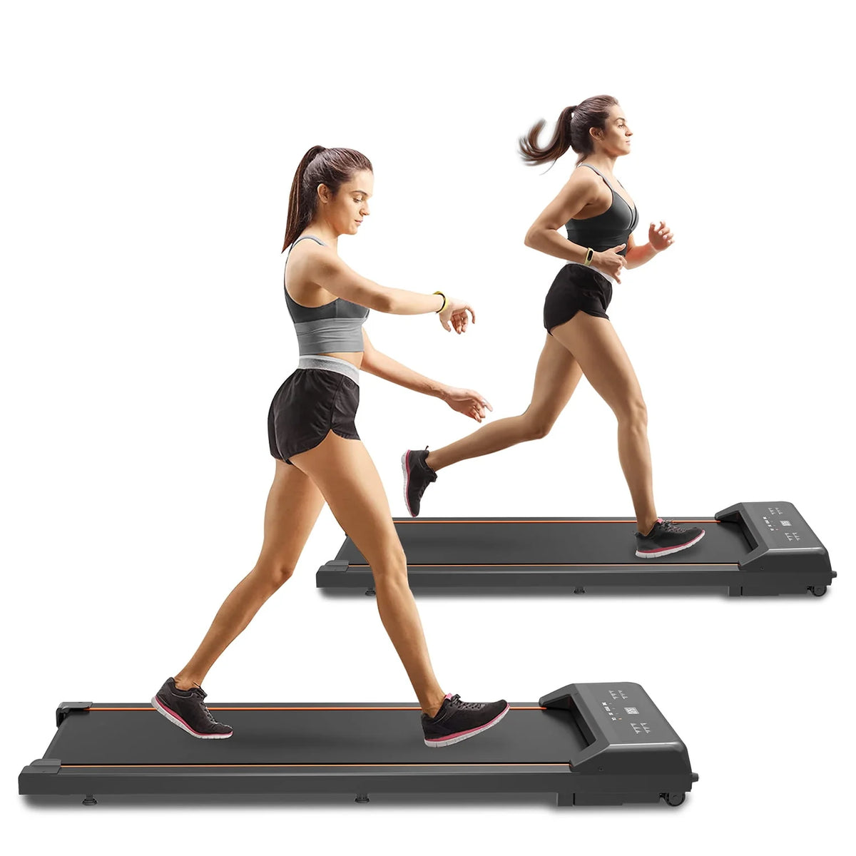 Portable Treadmill with LED Display and Remote Control T1414
