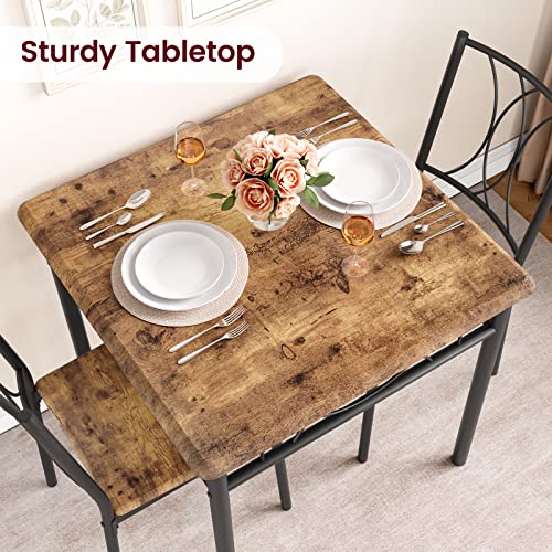 Dining Table Set for 4 with 4 Chairs B467