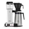 Coffee Maker in Polished Silver J487