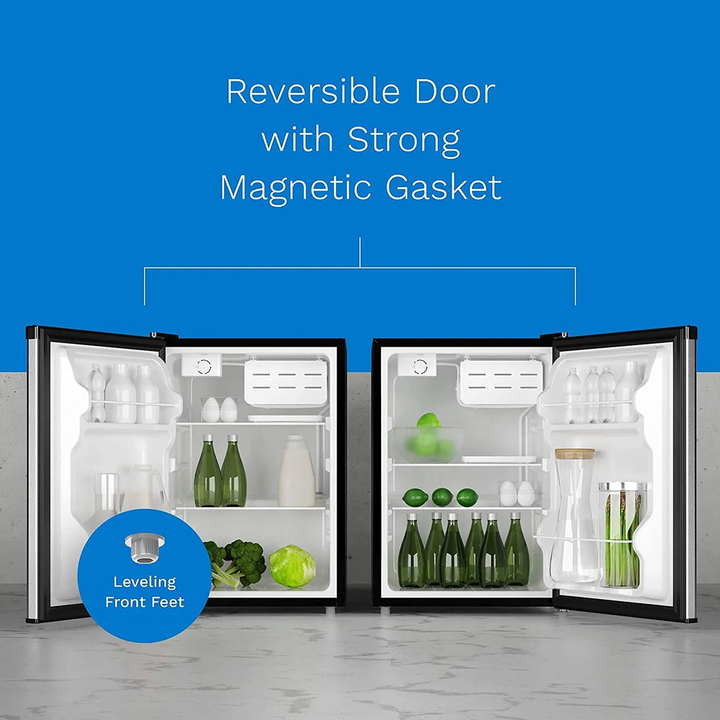 2.4 Cubic Feet Under Counter Refrigerator with Small Freezer C60709