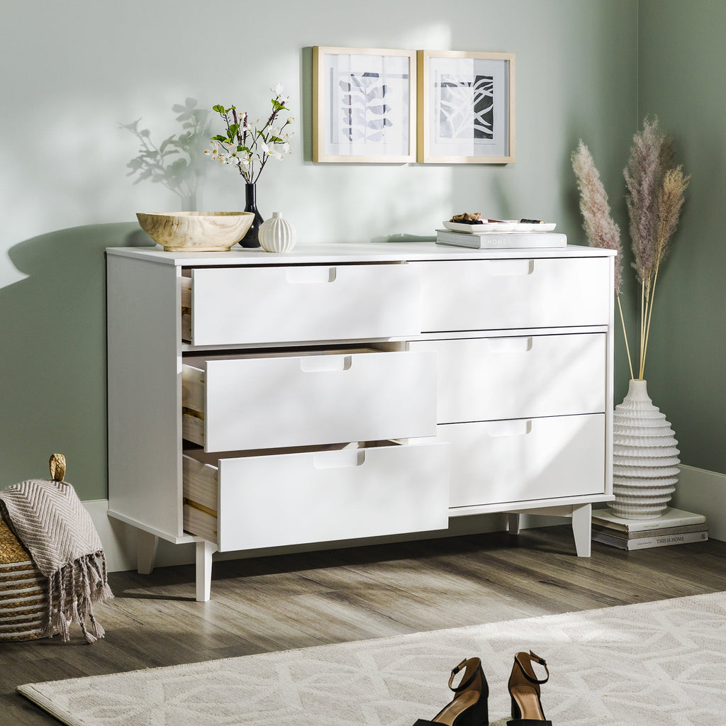 6 Drawer Solid Wood Dresser K1303