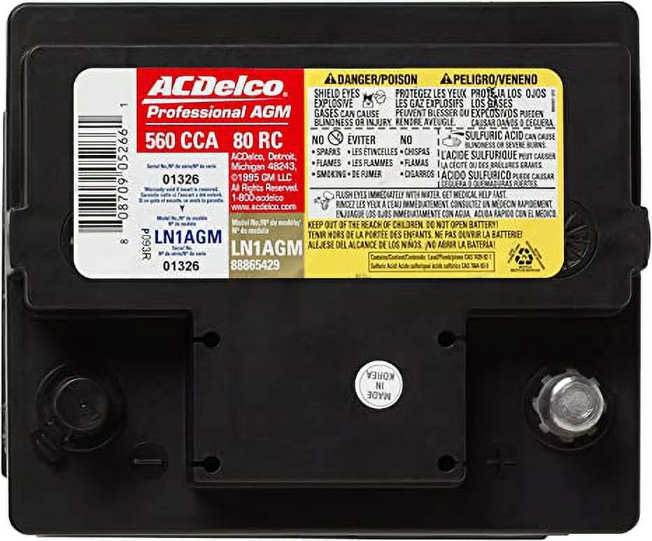AGM Automotive Battery D591433