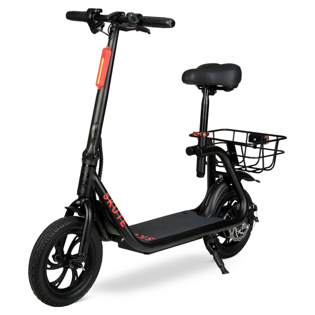 36V 250W Seated Electric Scooter with Basket F246