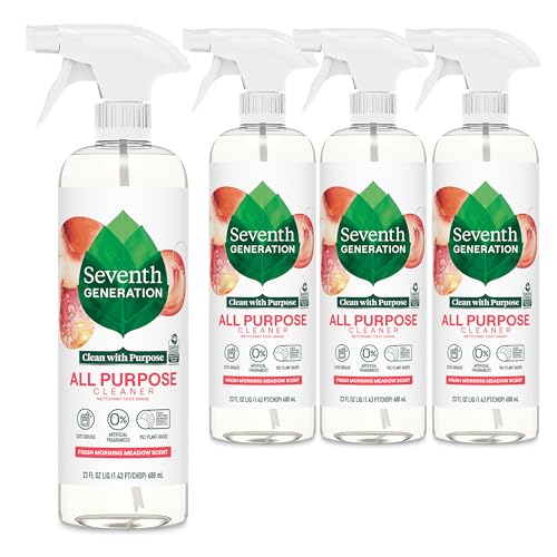 All Purpose Cleaner, Biodegradable Formula, Free & Clear, 23 oz (Pack of 4) K227
