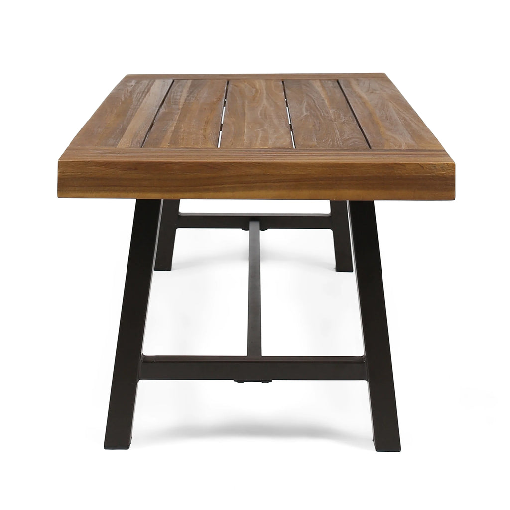 Rustic Acacia Wood Coffee Table X178594