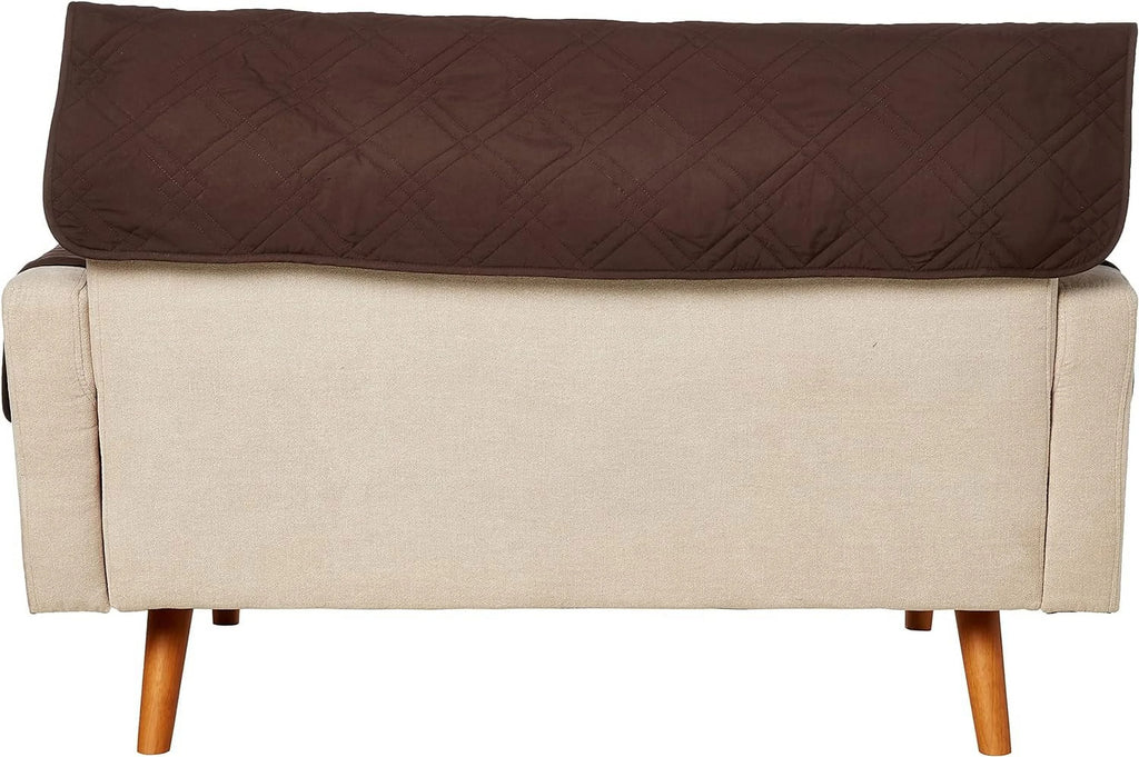 Microfiber 100% Polyester Machine Washable Quilted Furniture Throw Cover A235016