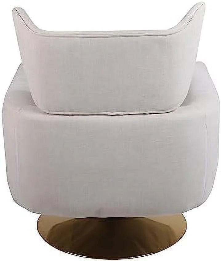 Mid Century Modern Swivel Accent Chair with Pillow M6469