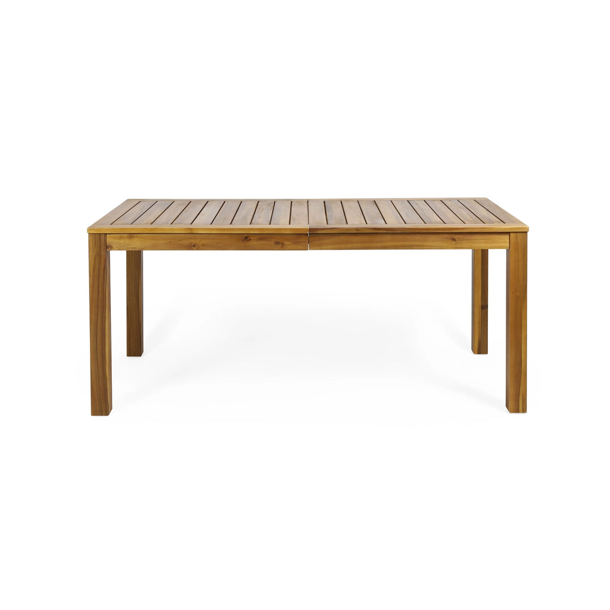 Rustic Rectangle Acacia Wood Dining Table O16798