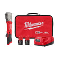 12V Lithium-Ion Brushless Cordless 3/8 in. Right Angle Impact Wrench Kit with Two 2.0 Ah Batteries W574401