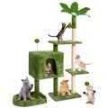 52in Cat Tree with Scratching Posts Plush Perch O14993