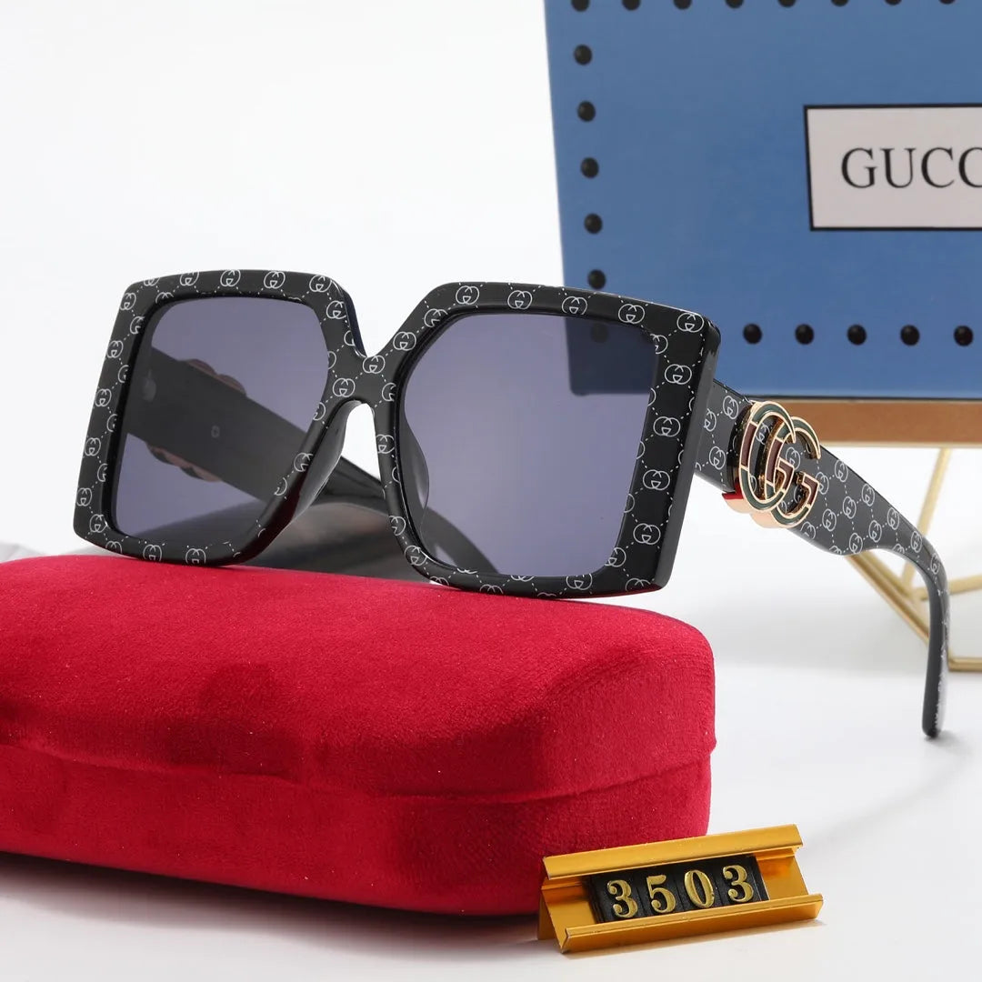 Fashion Letter Print Sunglasses J721151