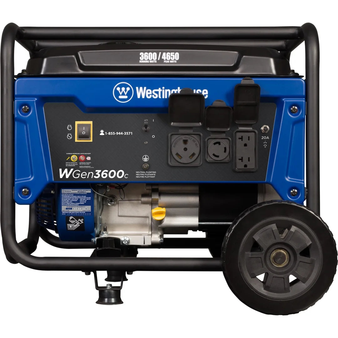 Gas Powered Portable Generator with CO Sensor M944527