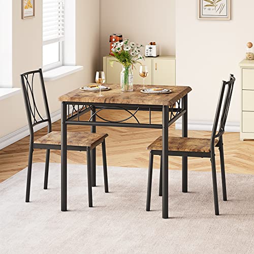 Dining Table Set for 4 with 4 Chairs B467