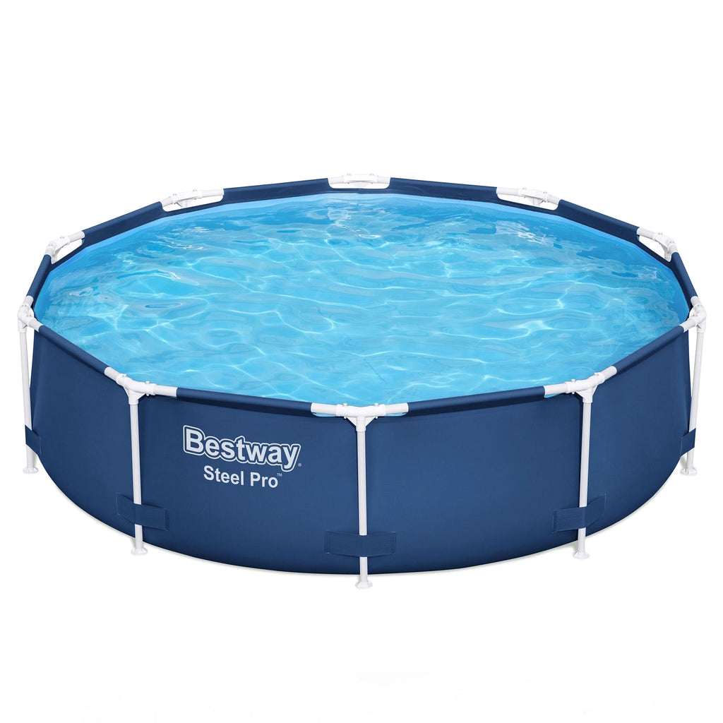 Steel Pro 10' x 30 Above Ground Swimming Pool Set with Filter Pump I80230