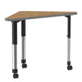 Commercial Desk with Casters K672