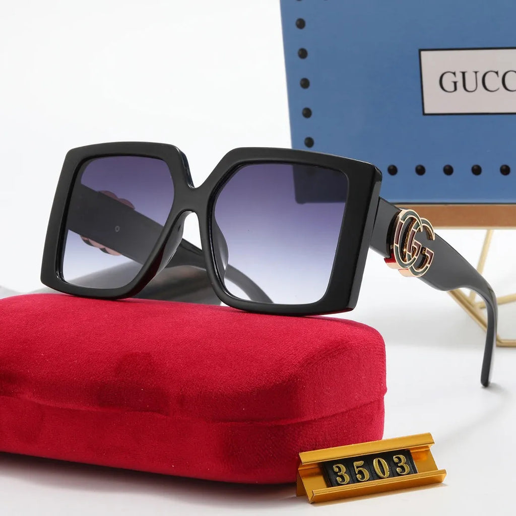 Fashion Letter Print Sunglasses J721151