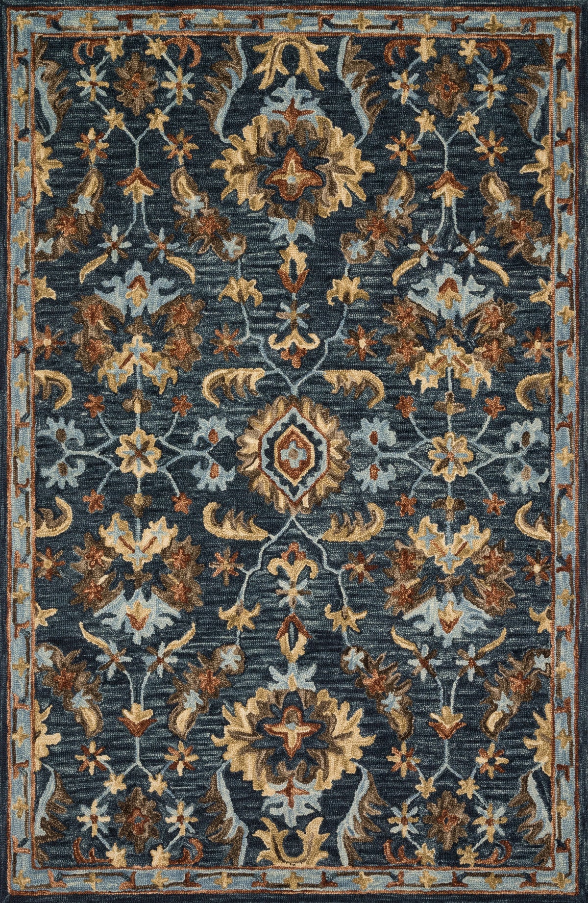 Denim Multi Rug 7'9 x 9'9 A806
