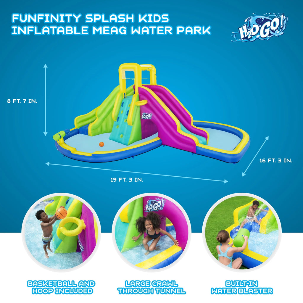 Inflatable Kids Water Park with Blower Q6693