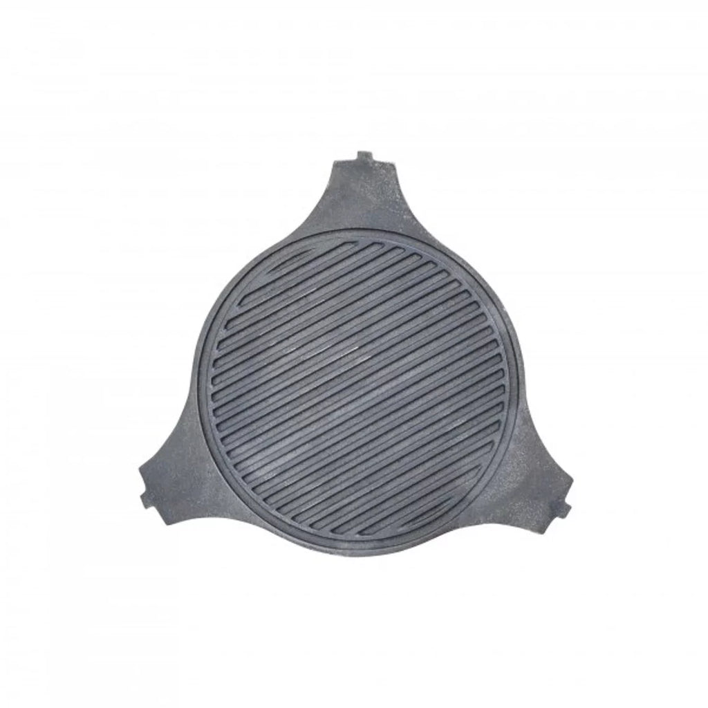 Dual Sided Cast Iron Grill Grate and Cast Iron Plate Setter Q350