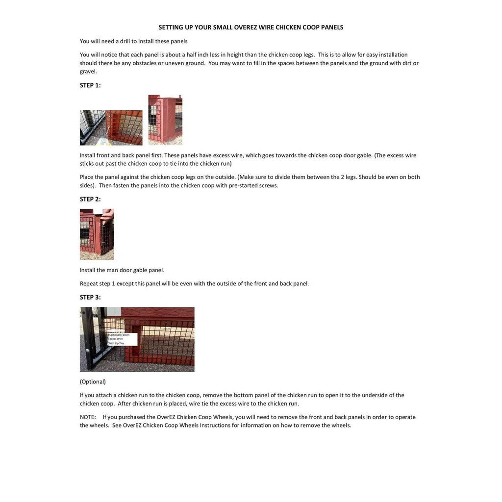 Chicken Coop J6898