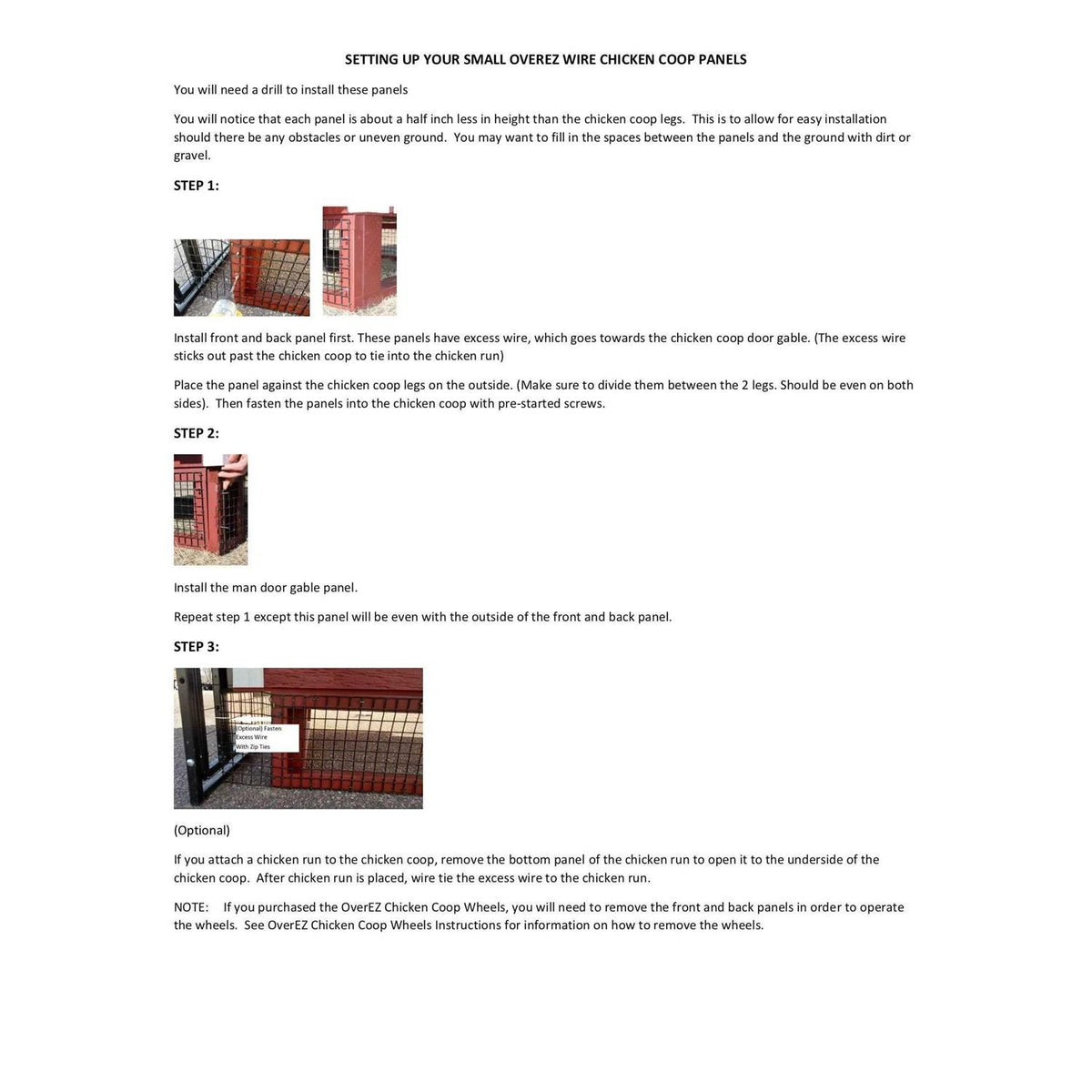 Chicken Coop J6898