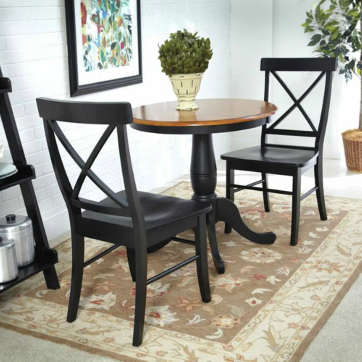 Round Table with 2 Chairs I6286