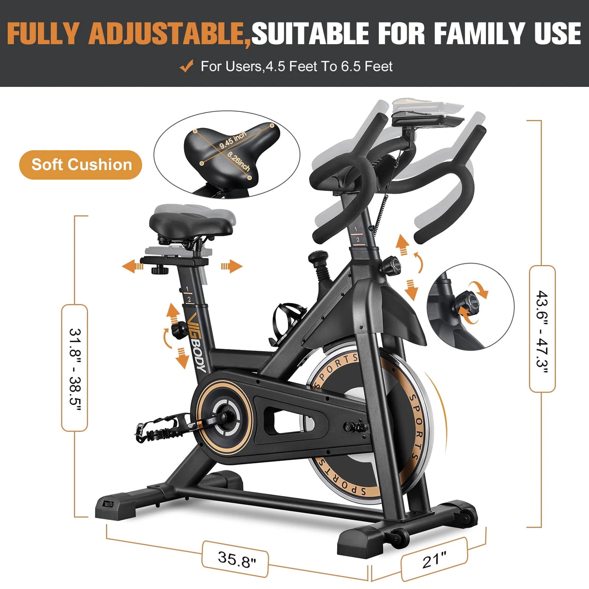 Exercise Bike G8457