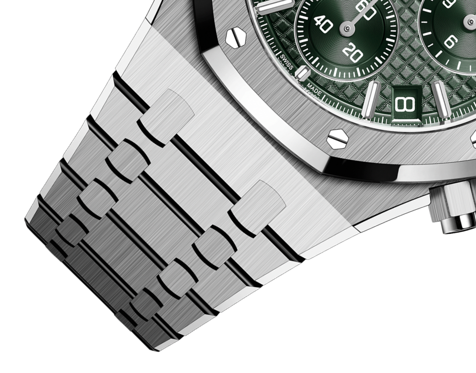Khaki Green Dial Chronograph 41mm W978