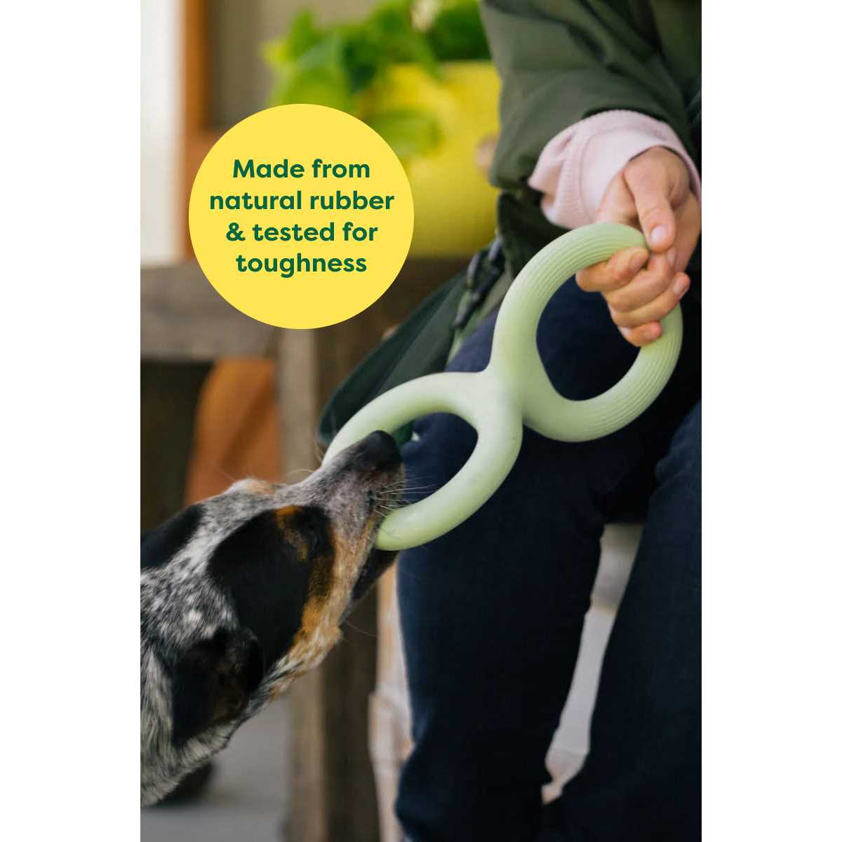Dog Tug Toy Rubber X47349
