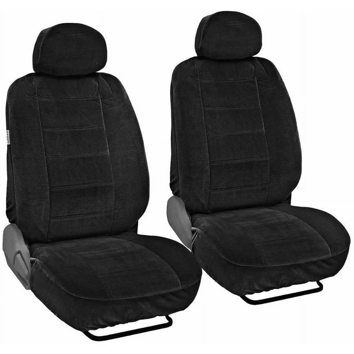 Dotted Cloth Car Seat Covers Front and Rear 9 Pieces X66364