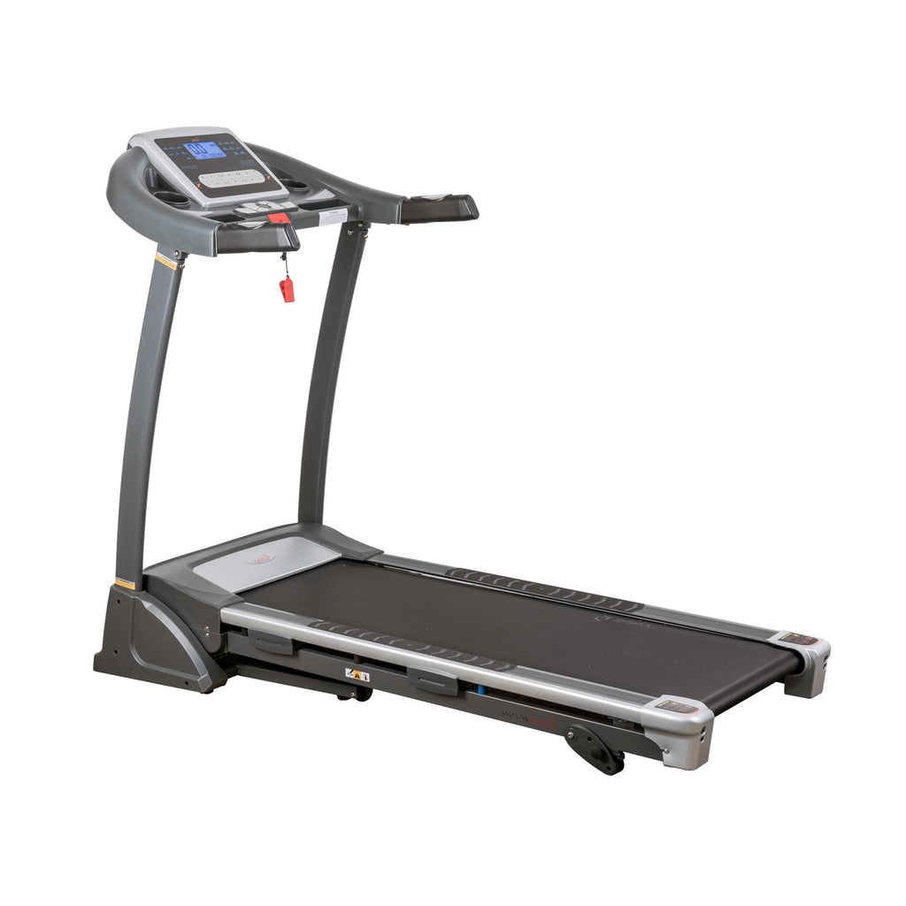 Foldable Electric Treadmill with Manual Incline U2664