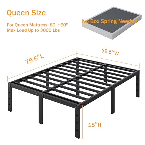14 Inch Heavy Duty Metal Platform Bed Frame O29176