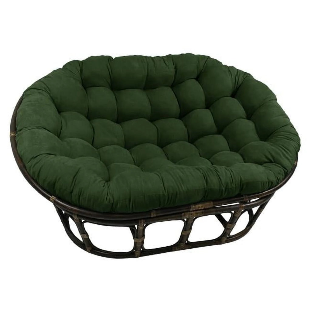 Solid Microsuede Double Papasan Cushion H79308