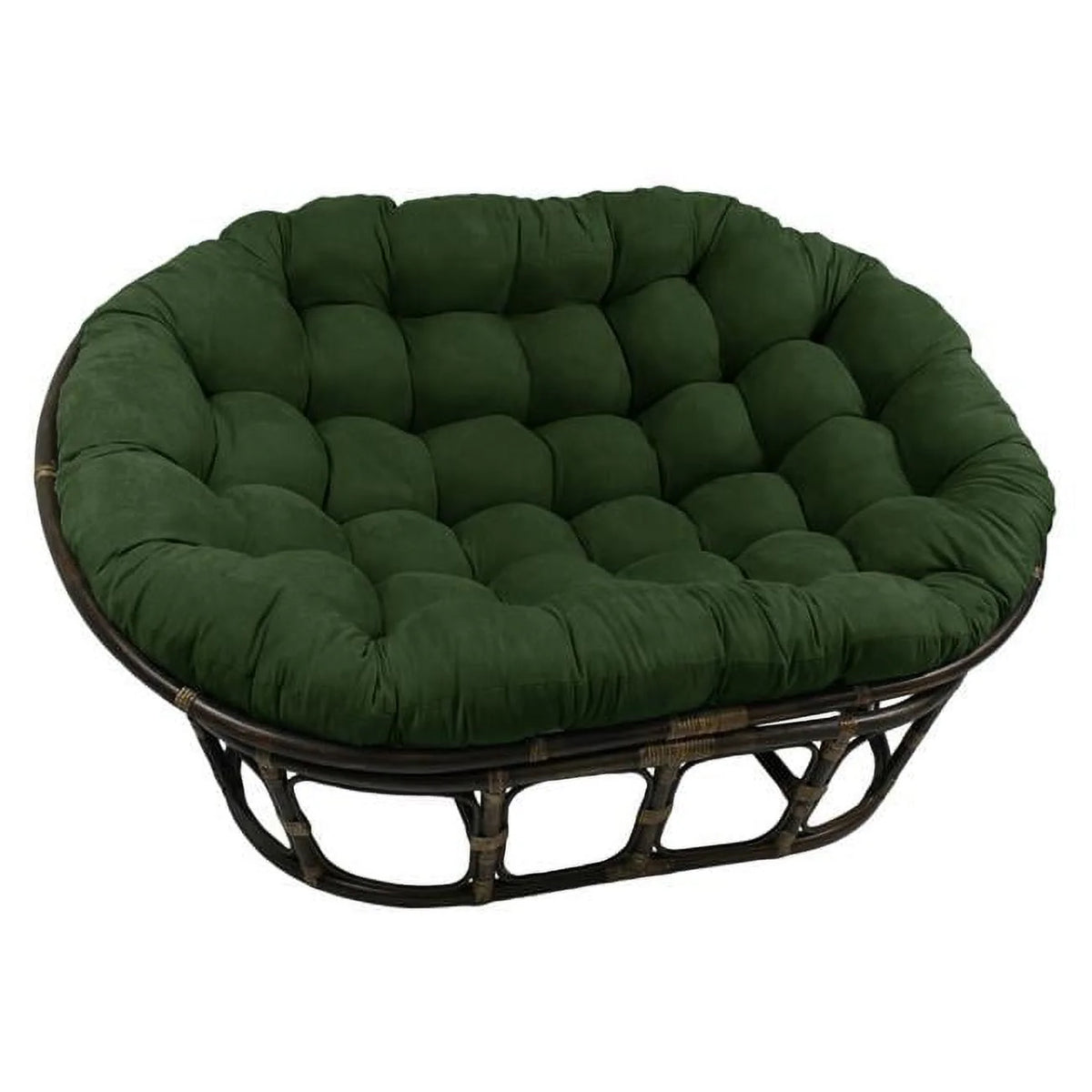 Solid Microsuede Double Papasan Cushion H79308