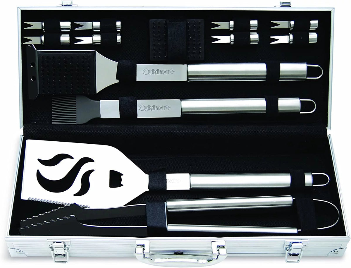 14-Piece Stainless Steel Grill Set T50614