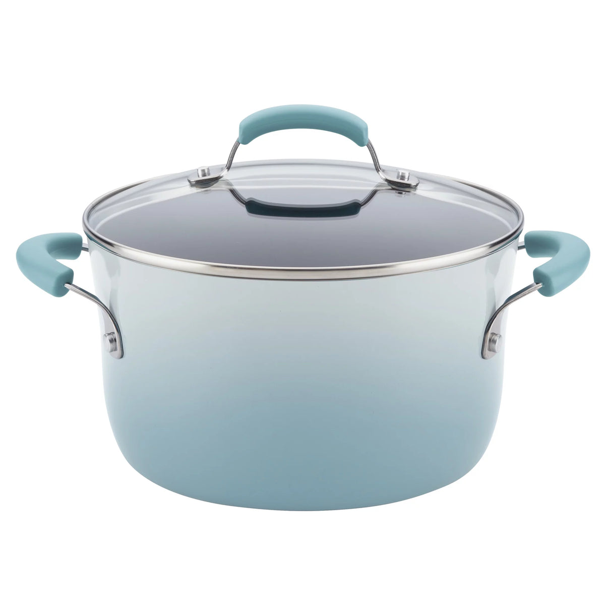 Sky Blue 14-Piece Nonstick Cookware Set S28666