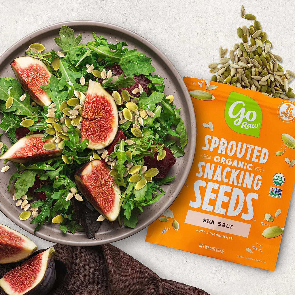 Seeds Snack Sea Salt 4oz Pack of 6 L426203