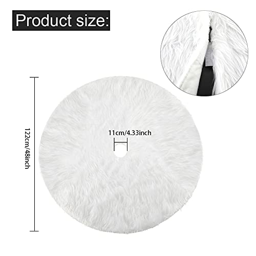 Plush Christmas Tree Skirt Y946