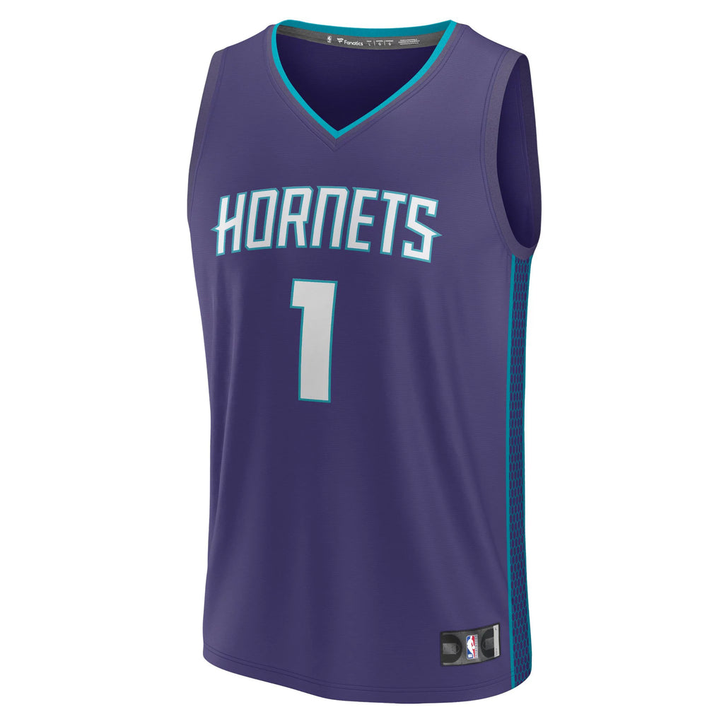 Purple Charlotte Hornets Jersey K1436