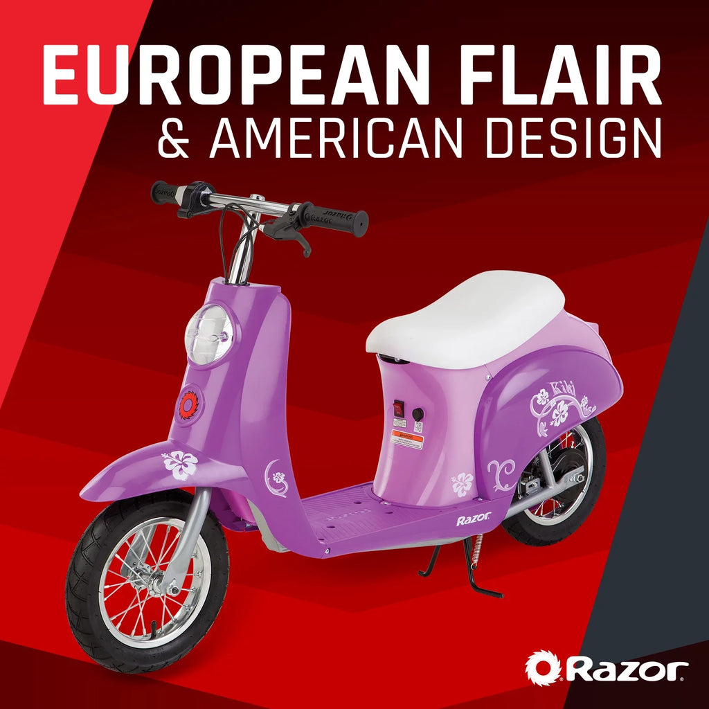 Purple Electric Scooter K97789