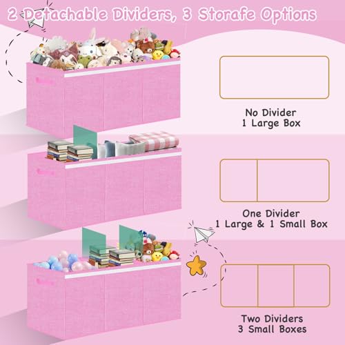 Extra Large Collapsible Kids Toy Storage Organizer Box A726892