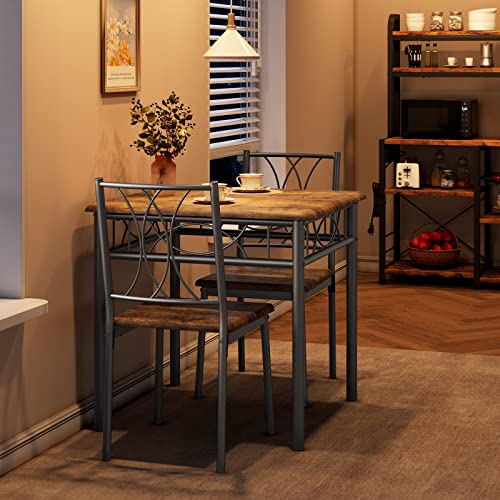 Dining Table Set for 4 with 4 Chairs B467