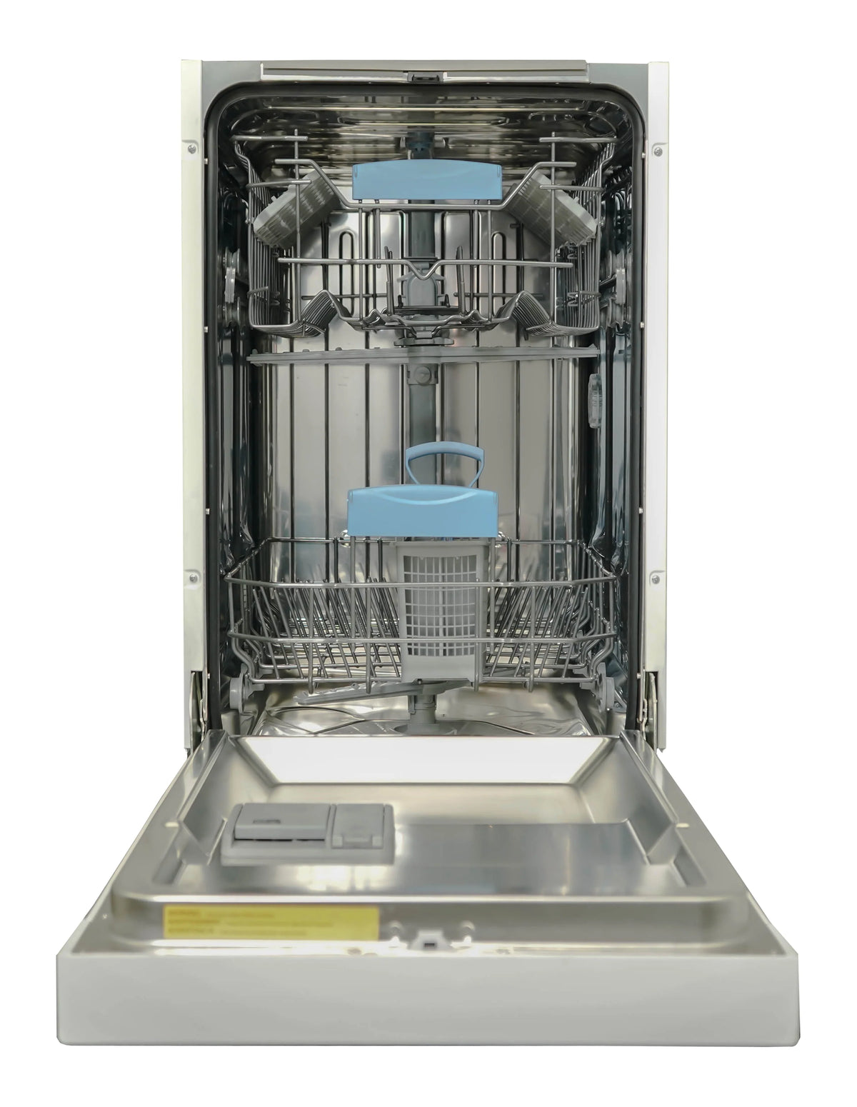18 Wide Built-in Dishwasher in White L337