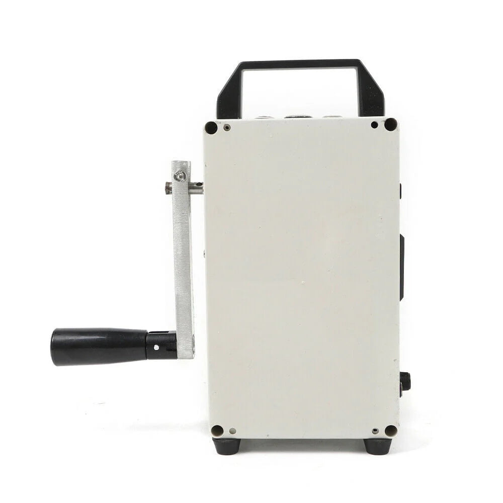 Portable Hand Crank Generator Emergency Power Supply USB Charger V75207