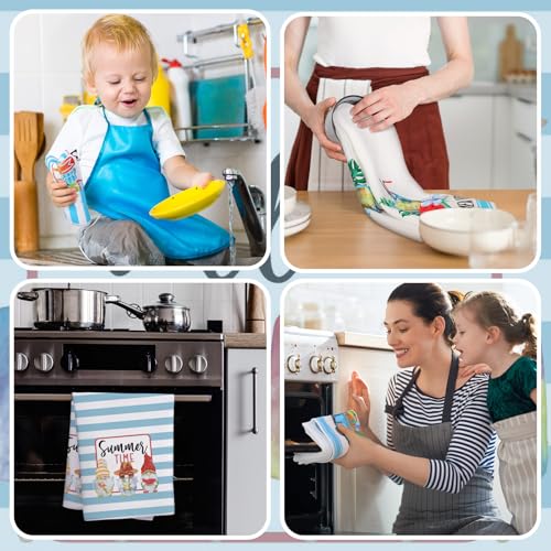 6 Pcs Christmas Kitchen Towels I92342