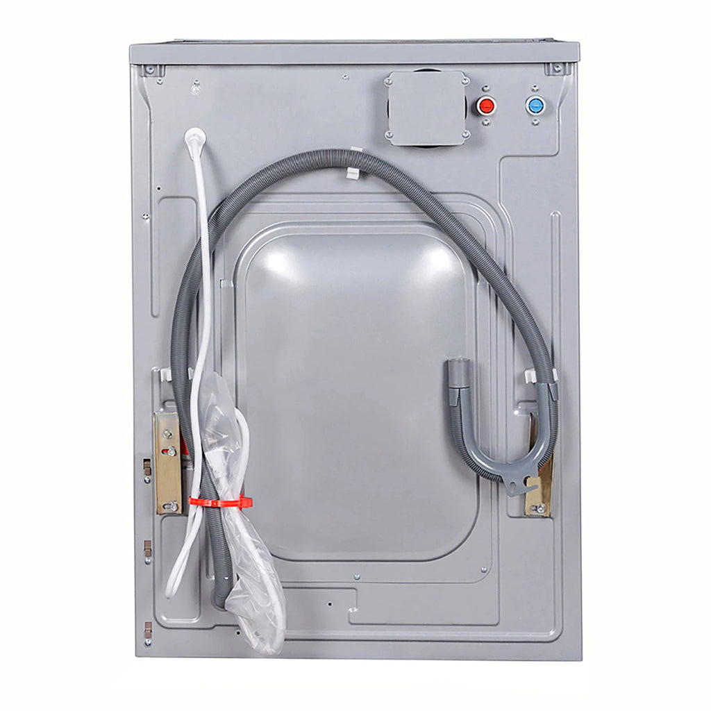 15 lbs Compact Combo Washer Dryer with Pet Cycle in White L435