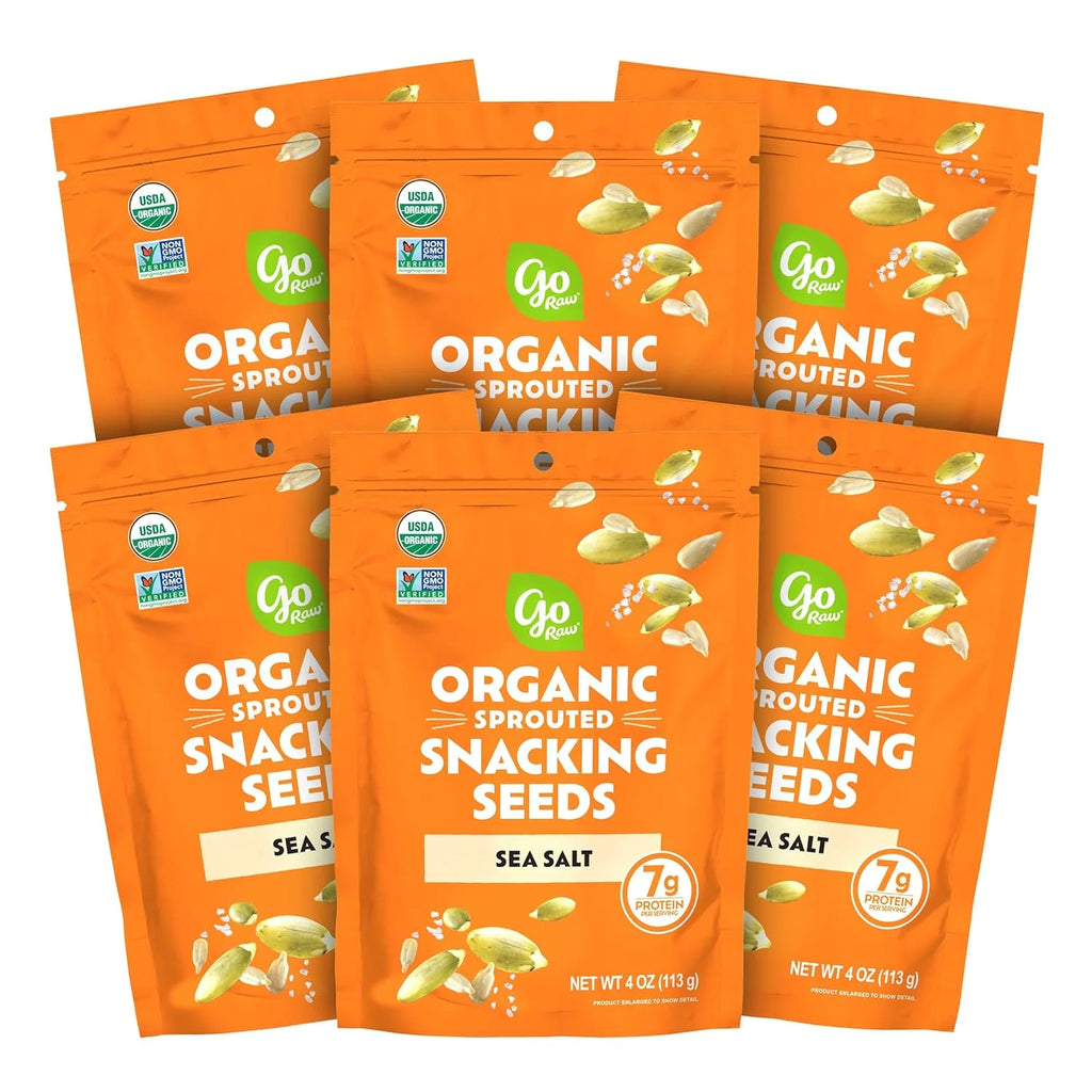 Seeds Snack Sea Salt 4oz Pack of 6 L426203