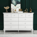 White Double Dresser V5951